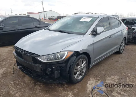 2017 Hyundai Elantra Se из США, поврежденный, VIN 5NPD84LF9HH106088